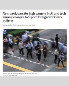 Singapore’s New AI Work Pass: What Tech Professionals Need to Know